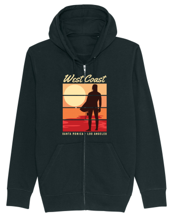 West Coast Santa Monica Beach Black
