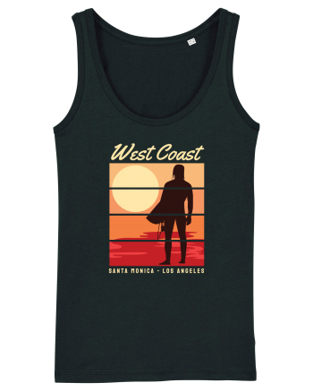 West Coast Santa Monica Beach Black