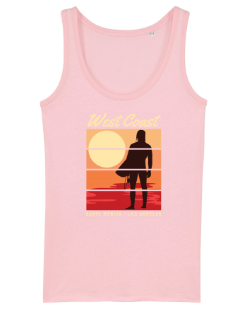 West Coast Santa Monica Beach Cotton Pink