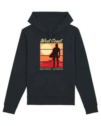 West Coast Santa Monica Beach Black
