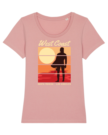 West Coast Santa Monica Beach Canyon Pink