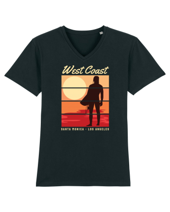 West Coast Santa Monica Beach Black
