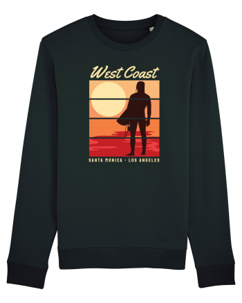 West Coast Santa Monica Beach Black