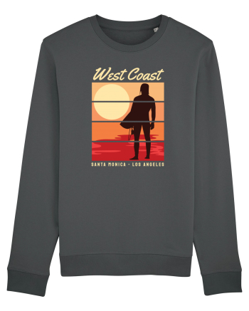 West Coast Santa Monica Beach Anthracite