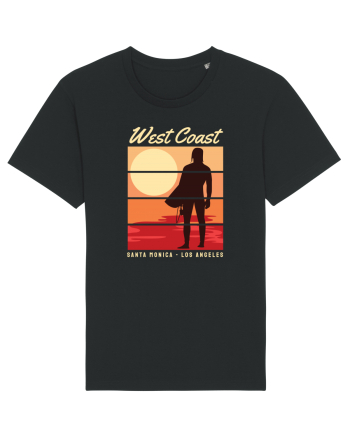 West Coast Santa Monica Beach Black