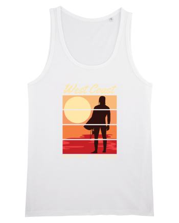West Coast Santa Monica Beach White