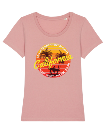 West Coast Santa Monica Surfing Canyon Pink