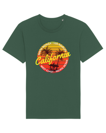 West Coast Santa Monica Surfing Bottle Green