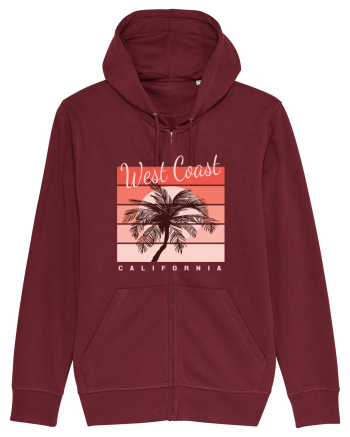 West Coast Sunset California Burgundy