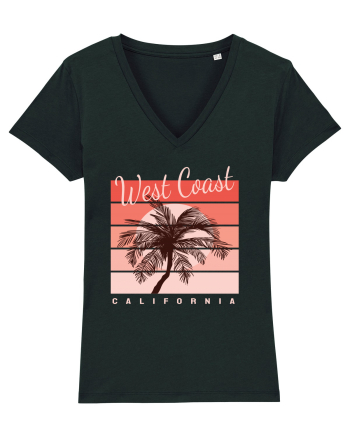 West Coast Sunset California Black