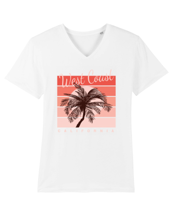 West Coast Sunset California White