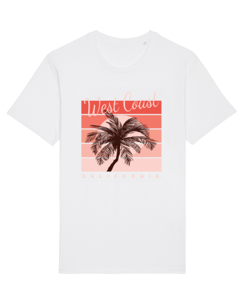 West Coast Sunset California White