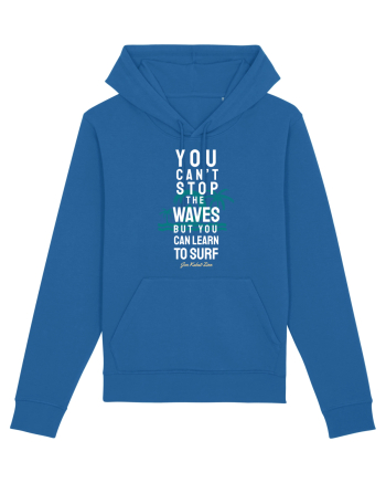 You Can't Stop The Waves Royal Blue