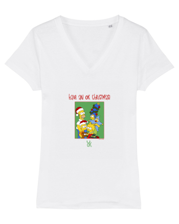 Christmassy Simpsons no. 1 White