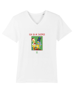 Christmassy Simpsons no. 1 Tricou mânecă scurtă guler V Bărbat Presenter