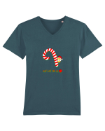 Christmassy Simpsons no. 3 Tricou mânecă scurtă guler V Bărbat Presenter