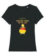 Christmassy Simpsons no. 4 Tricou mânecă scurtă guler larg fitted Damă Expresser
