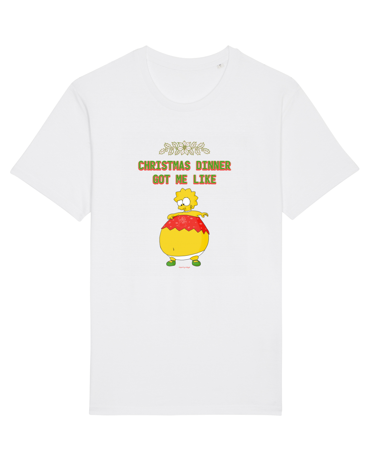 Tricou mânecă scurtă Unisex Rocker White