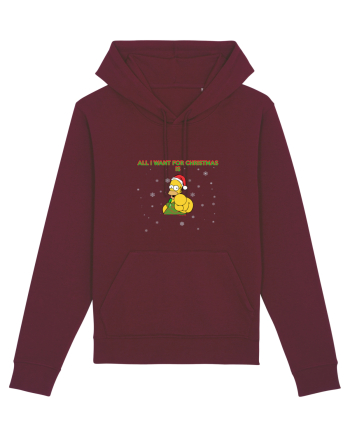 Christmassy Simpsons no. 5 Burgundy