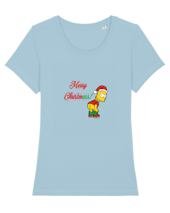 Christmassy Simpsons no. 7 Sky Blue