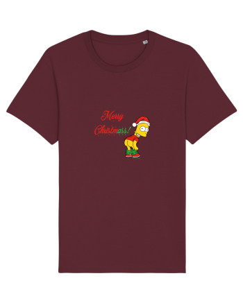 Christmassy Simpsons no. 7 Burgundy