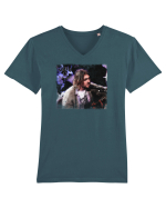 Kurt Cobain  Tricou mânecă scurtă guler V Bărbat Presenter