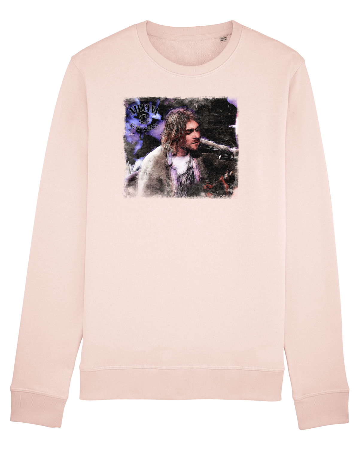 Bluză mânecă lungă Unisex Rise Candy Pink