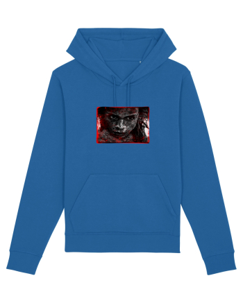 angry indian Royal Blue