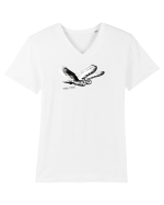 flying owls Tricou mânecă scurtă guler V Bărbat Presenter