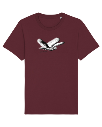 flying owls Burgundy