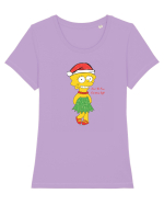Christmassy Simpsons no. 8 Tricou mânecă scurtă guler larg fitted Damă Expresser