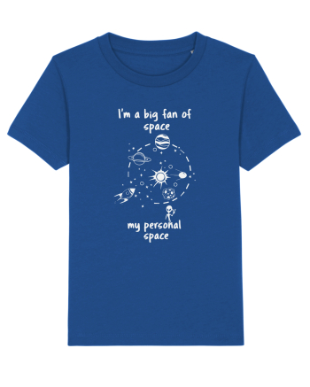 I'm a Big Fan of Space – Funny Space & Introvert T-Shirt Majorelle Blue