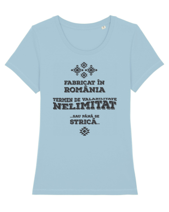 fabricat in Romania Sky Blue