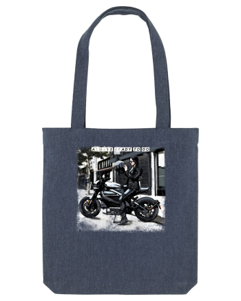 always ready to go with a bike Midnight Blue
