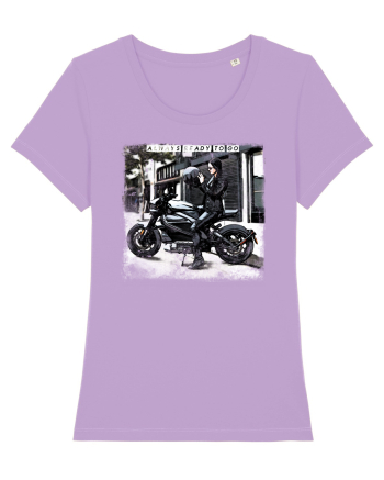 always ready to go with a bike Lavender Dawn