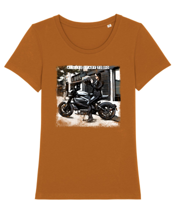 always ready to go with a bike Roasted Orange