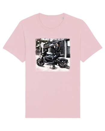 always ready to go with a bike Cotton Pink