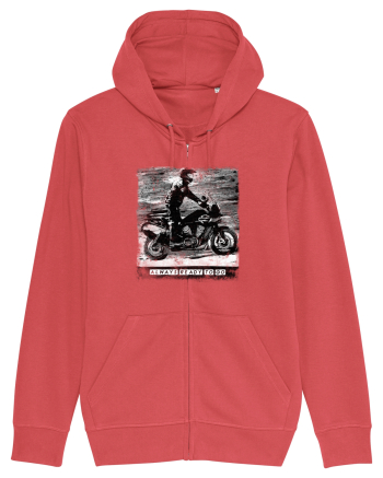 ride with harley Carmine Red