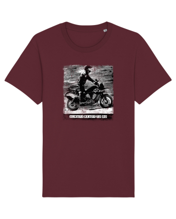 ride with harley Burgundy