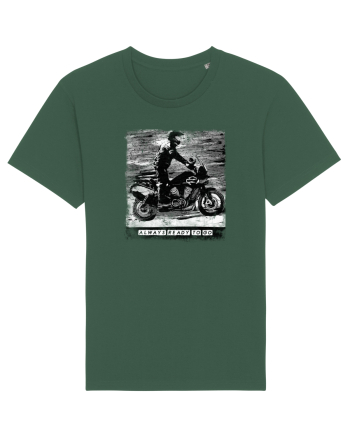 ride with harley Bottle Green