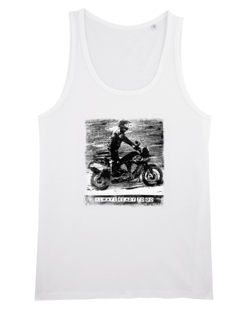 ride with harley White