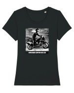 plimbare cu motoru Tricou mânecă scurtă guler larg fitted Damă Expresser