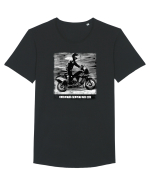 plimbare cu motoru Tricou mânecă scurtă guler larg Bărbat Skater