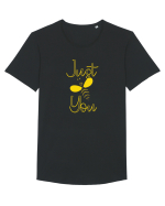Just Bee You Tricou mânecă scurtă guler larg Bărbat Skater