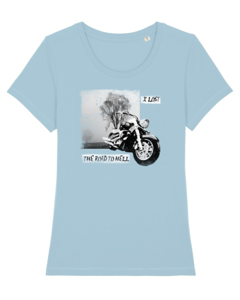 the road to hell Sky Blue
