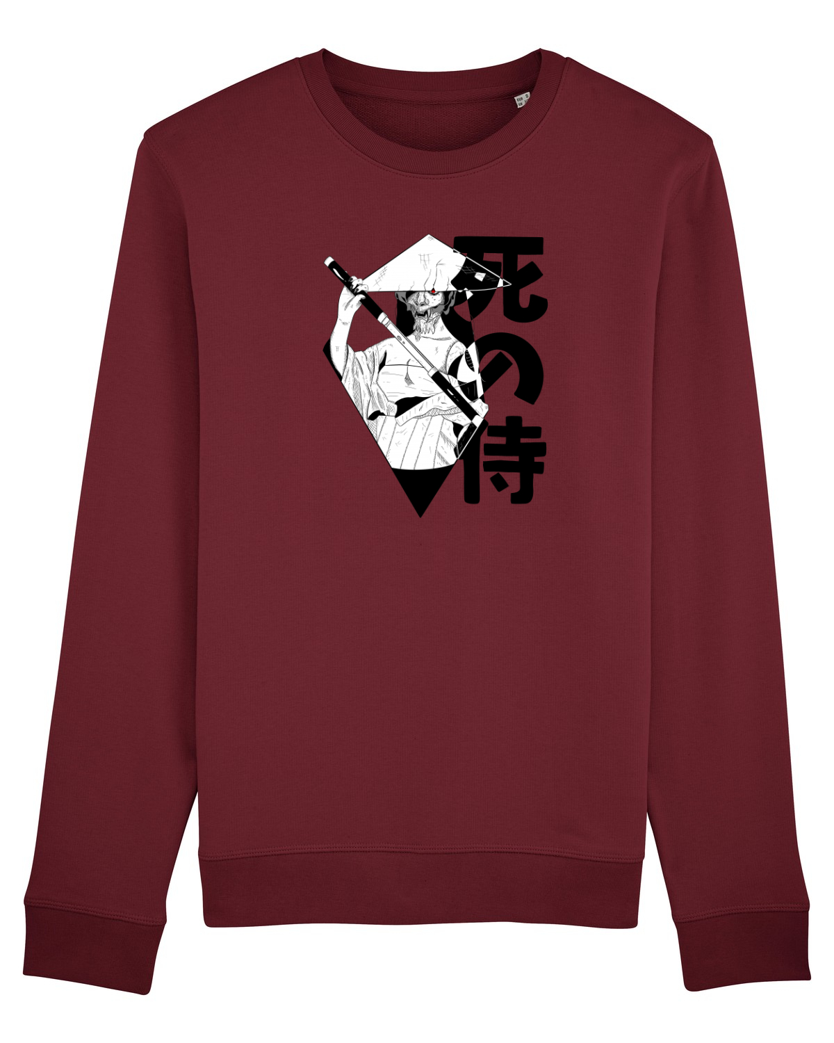 Bluză mânecă lungă Unisex Rise Burgundy