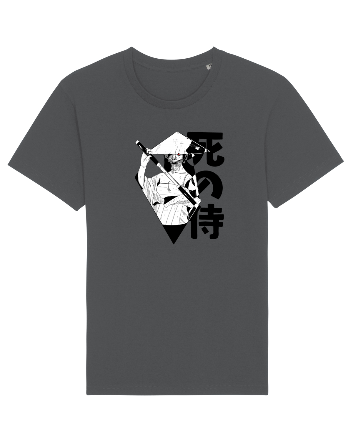 Tricou mânecă scurtă Unisex Rocker Anthracite