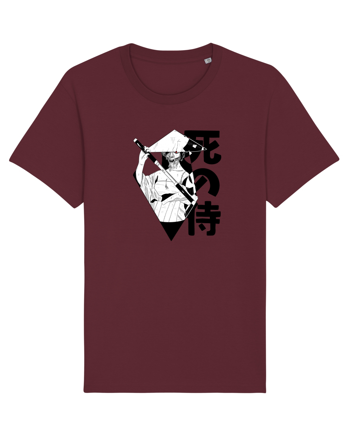 Tricou mânecă scurtă Unisex Rocker Burgundy