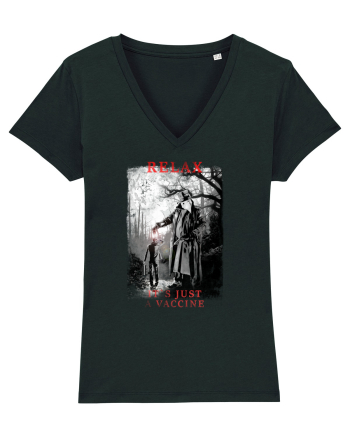 relax it`s just a vaccine Black