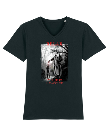 relax it`s just a vaccine Black